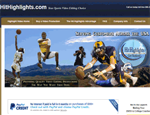 Tablet Screenshot of hithighlights.com